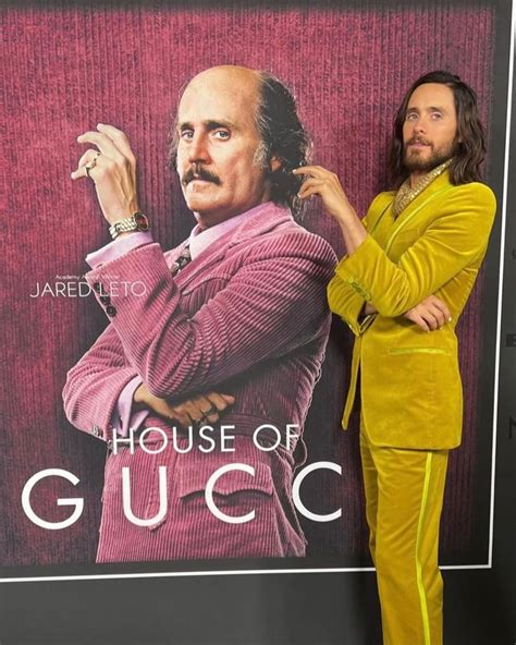 jared leto in house of gucci|jared leto as paolo gucci.